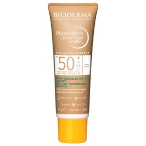 Bioderma Protector solar Photoderm Cover Touch SPF50+ Tinte Mineral 40g Mineral Braun SPF50