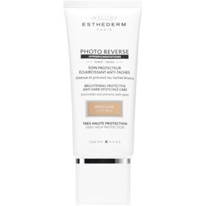 Institut Esthederm Solaire Photo Reverse Depigmenting Sunscreen with Color 50mL Light Beige