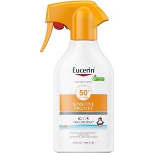 Eucerin Sun Protection Sensitive Protect SPF50 Niños Spray Extra Resistente al Agua 250mL SPF50+