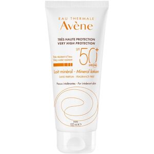 Avène Leche mineral de muy alta protección para pieles intolerantes SPF50 + 100mL SPF50+