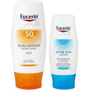 Eucerin ® Sun Lotion Extra Light SPF50+ 400ml + aftersun 150ml REGALO