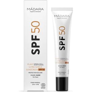 Mádara SPF50 Plant Stem Cell Ultra-Shield Nude Tone Cream 40ml