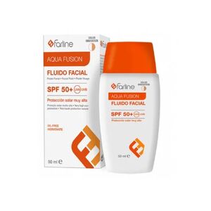 Farline Fluído Facial Aqua Fusion Color SPF50+ 50ml