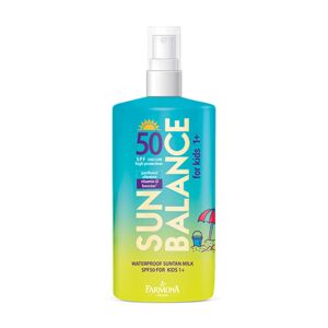 Sun Balance Leche protectora solar resistente al agua SPF50 – para niños, 150 ml