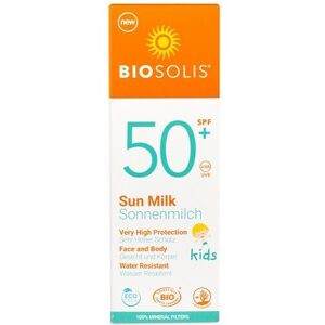 BioSolis Leche solar facial y corporal para niños FPS 50+