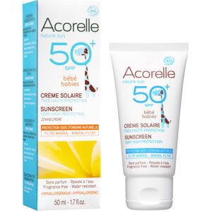 Acorelle Crema solar para bebé FPS 50+ Nature Sun