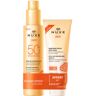 Nuxe Sun Spray Delicioso Rostro Y Cuerpo SPF50 lote 2 pz