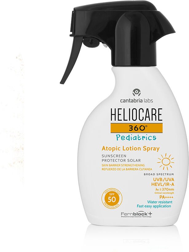 Heliocare 360 Pediatrics Atopic Loción Spray SPF 50 250ml