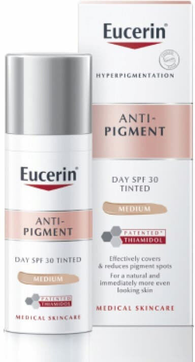 Eucerin Anti-Pigment Creme Dia Cor Médio SPF50+ 50ml