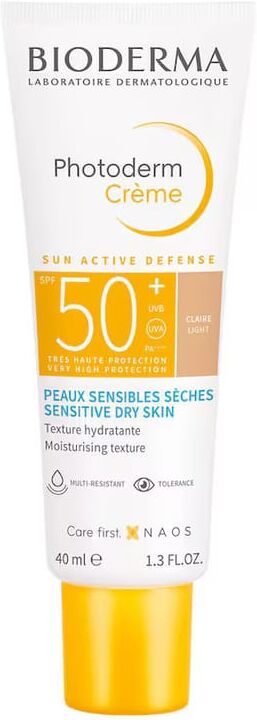 Crema Solar con color Photoderm SPF50+ de Bioderma 40 ml