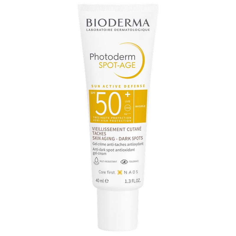 Gel-crema solar Photoderm Spot Age SPF50 de Bioderma 40 ml