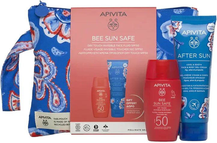 Apivita Bee Sun Fluido Invisible SPF50 Bolsa