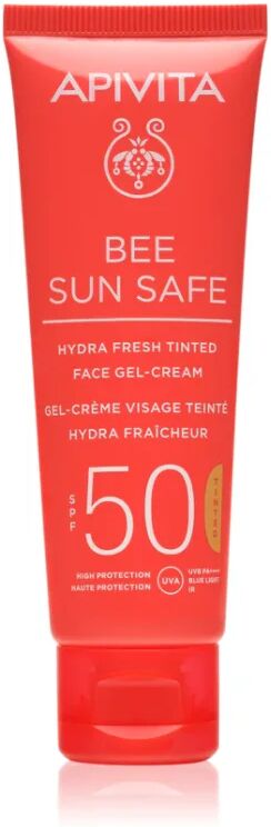 Apivita Bee Sun Safe Hydra Fresh Gel-crema Color SPF50 50ml