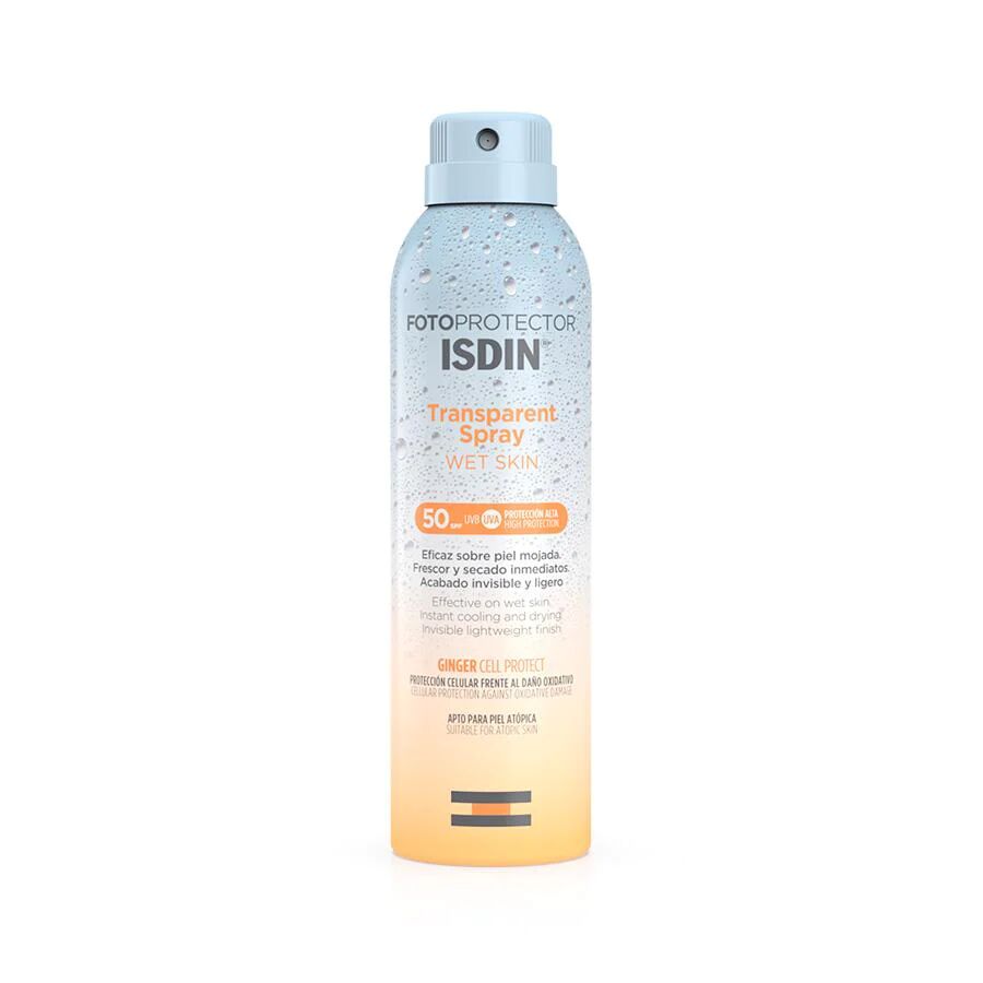 Isdin Fotoprotector Spray Transparente Piel Mojada SPF50 250ml