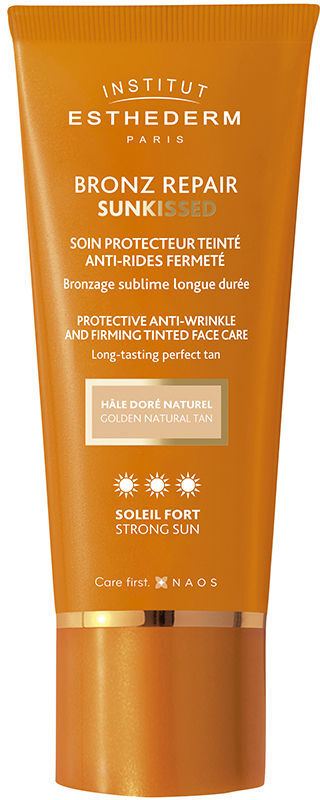 Institut Esthederm Bronz Repair Sunkissed crema facial antiarrugas sol fuerte #Dorado natural