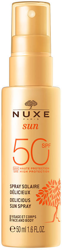 Nuxe Sun spray delicioso rostro y cuerpo SPF50 50 ml