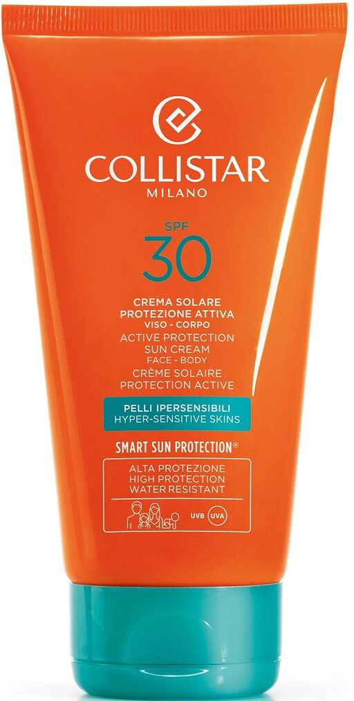 Collistar Crema Solar Protección Activa Pieles Hiper-Sensibles Cara Y Cuerpo 150mL SPF30