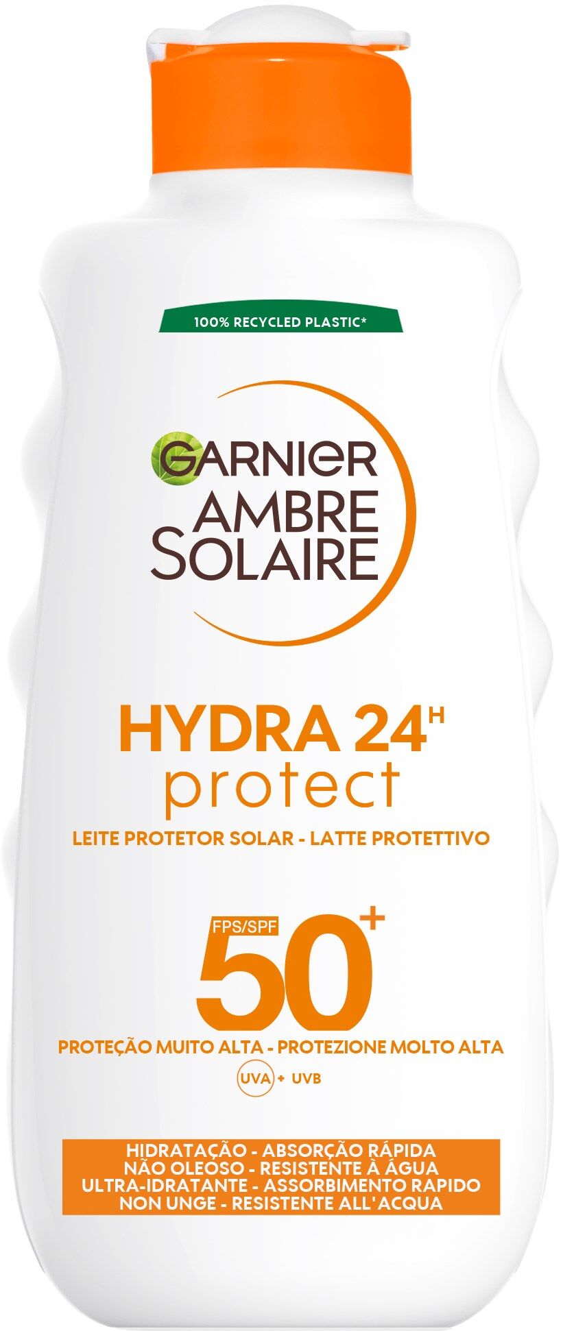 Garnier Ambre Solaire Hydra 24 Protect Leche Corporal SPF50 200mL SPF50+