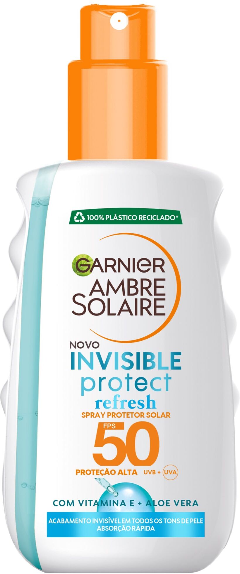 Garnier Spray Corporal Ambre Solaire Invisible Protect 200mL SPF50