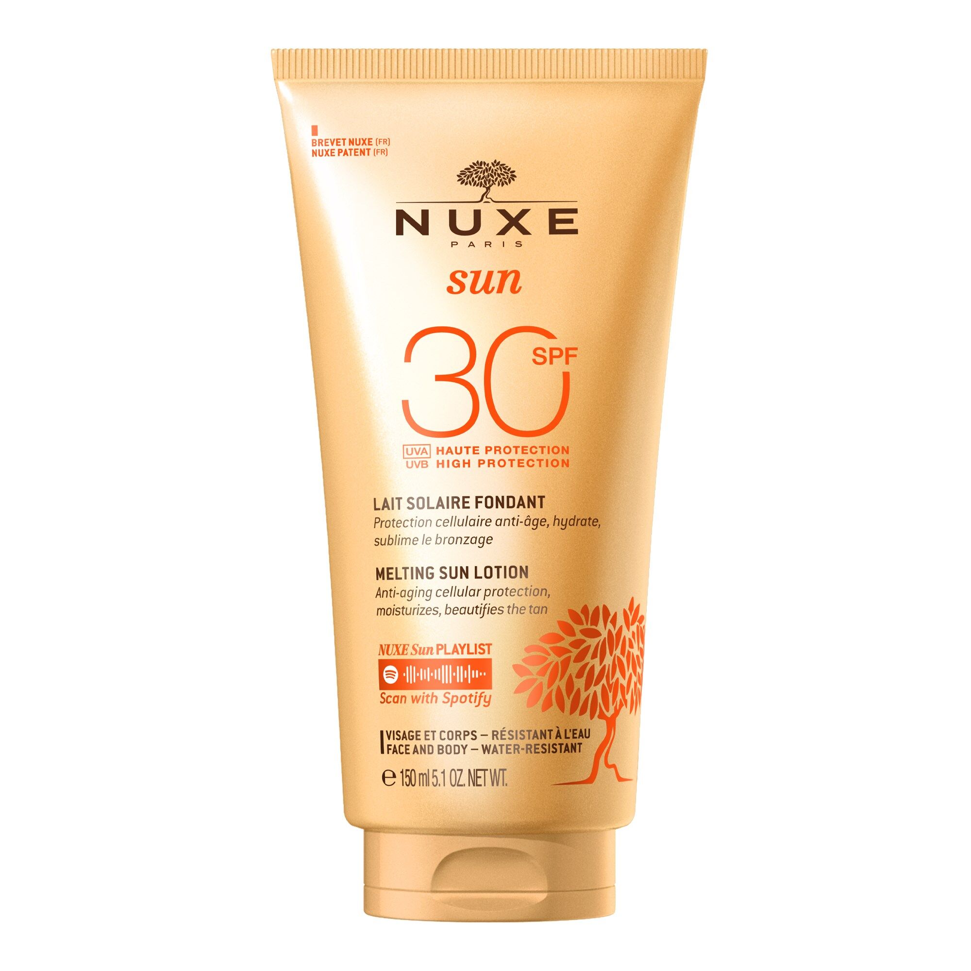 Nuxe Leche solar corporal y facial SPF30 150mL SPF30