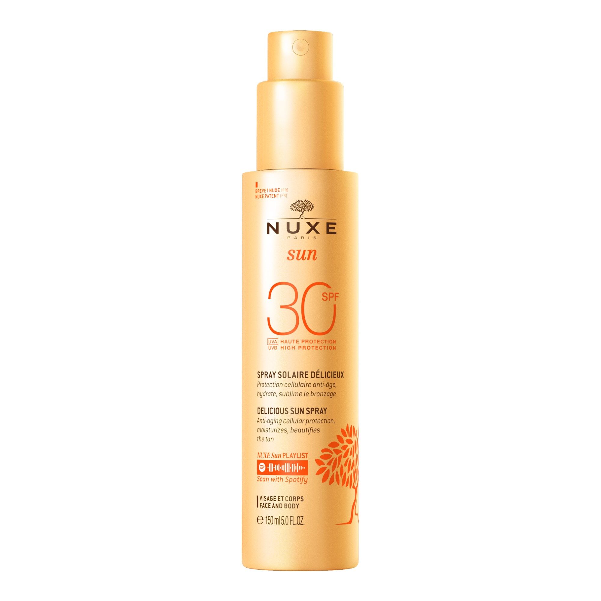 Nuxe Spray Lácteo Solar para La Cara Y El Cuerpo 150mL SPF30