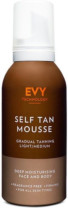 Evy Technology Mousse autobronceadora Bronceado gradual 150mL Light/mdium