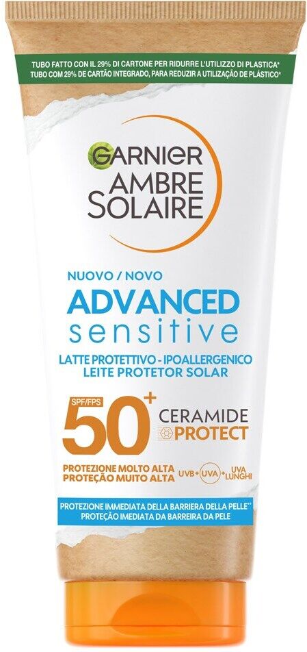 Garnier Ambre Solaire Crema Sensitive Advanced 175mL SPF50+