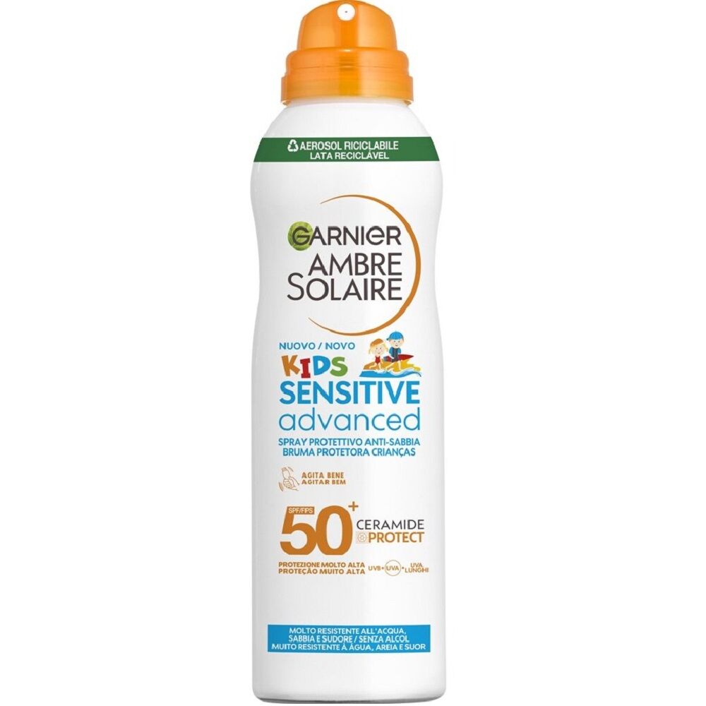 Garnier Ambre Solaire Sensitive Advanced Kids Bruma en spray SPF50  150mL SPF50+