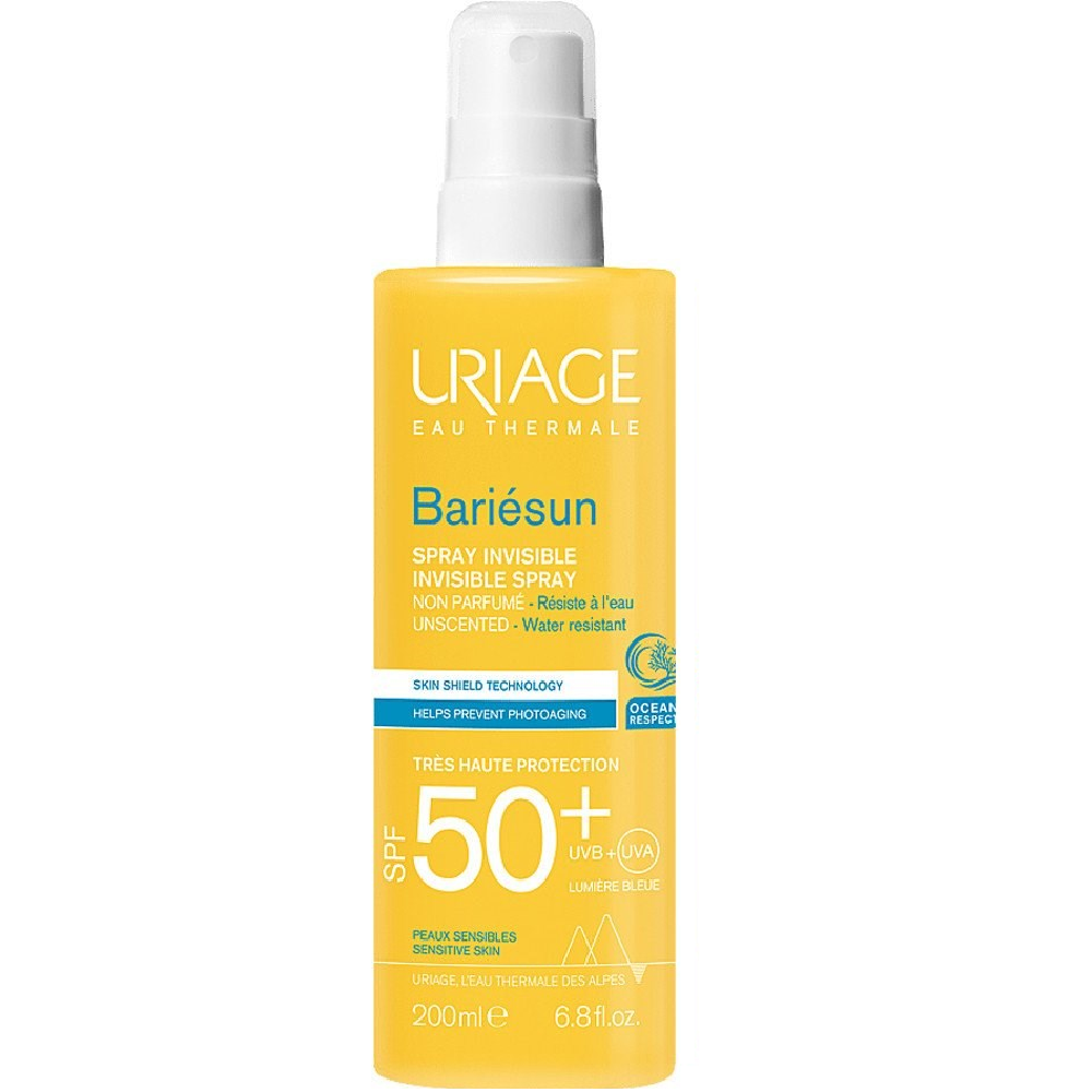 Uriage Bariésun Spray Corporal SPF50+ Sin Fragancia 200mL SPF50+