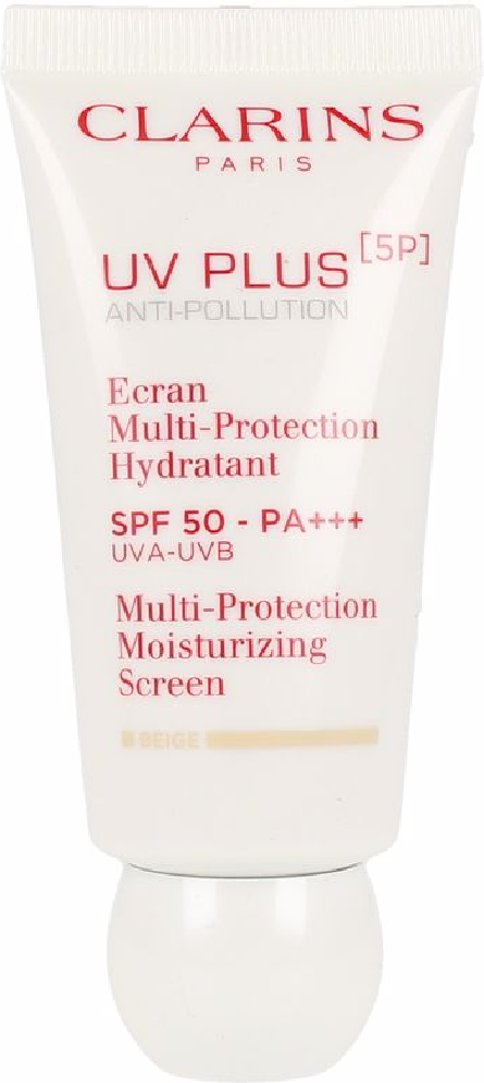 Clarins UV Plus [5p] SPF50 anticontaminación 30mL Beige SPF50