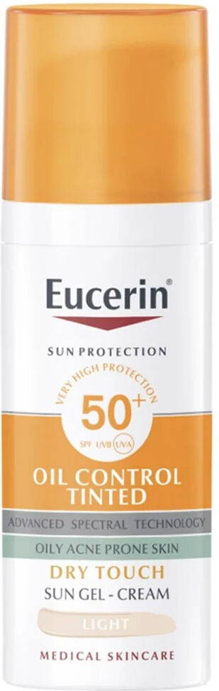 Eucerin Sun Protection Oil Control SPF50 Sun Gel-Crema Toque Seco 50mL Light SPF50+