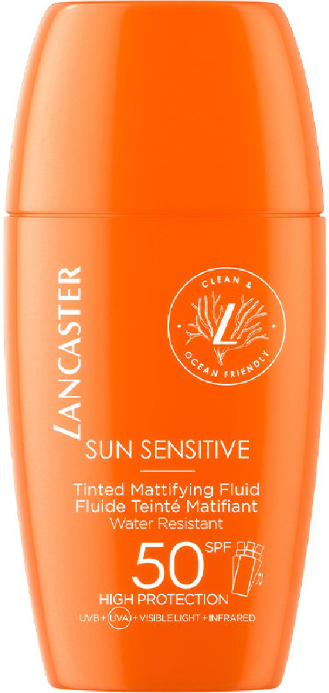 Lancaster Fluido matificante con color SPF50 Sun Sensitive 30mL Tinted SPF50