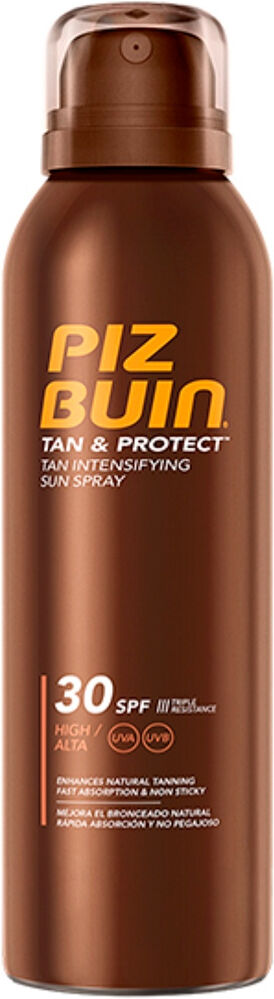 Piz Buin Spray solar intensificador Tan &amp; Protect 150mL SPF30