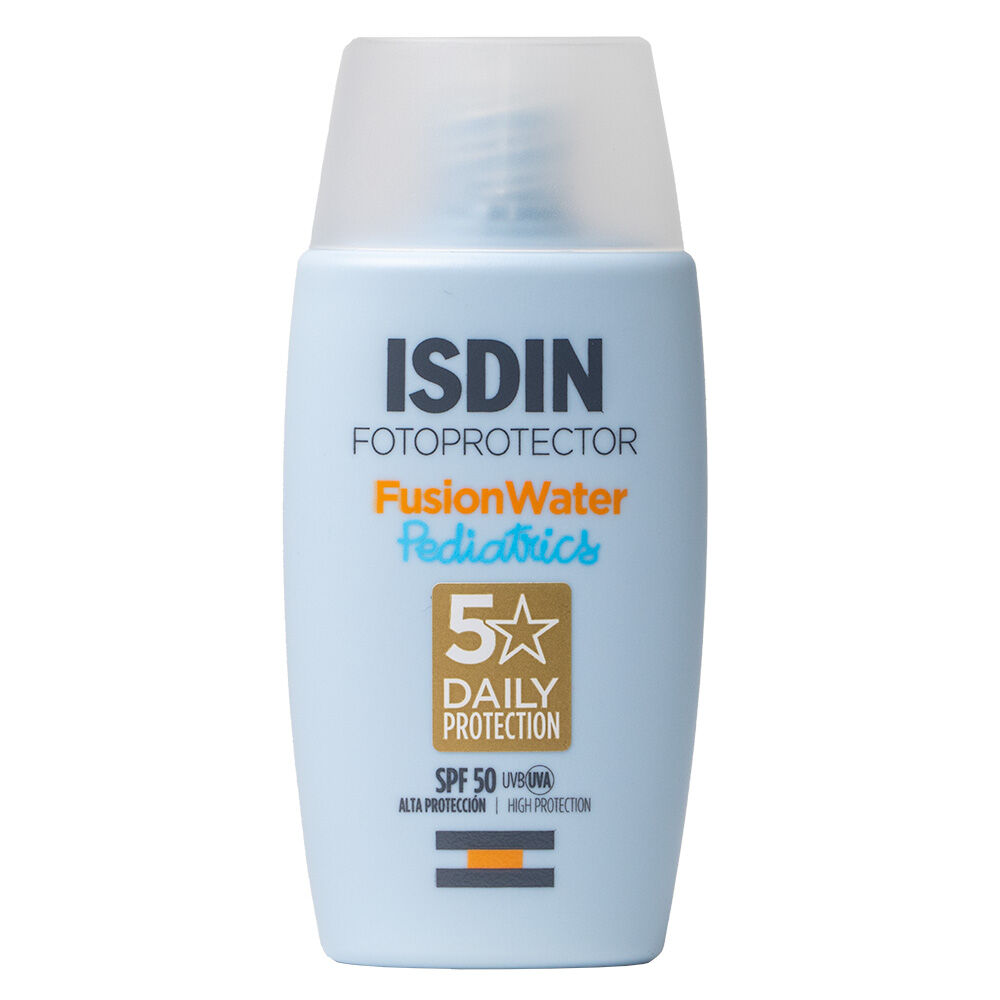 Isdin Fotoprotetor Pediatrics Fusionwater SPF50 + para la cara 50mL SPF50+
