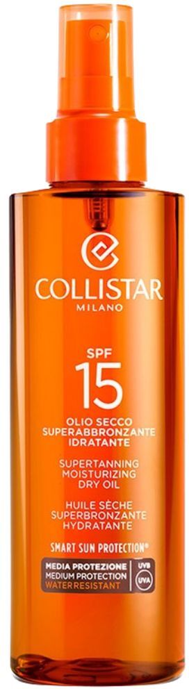 Collistar Aceite seco hidratante superbronceador SPF15 200mL SPF15