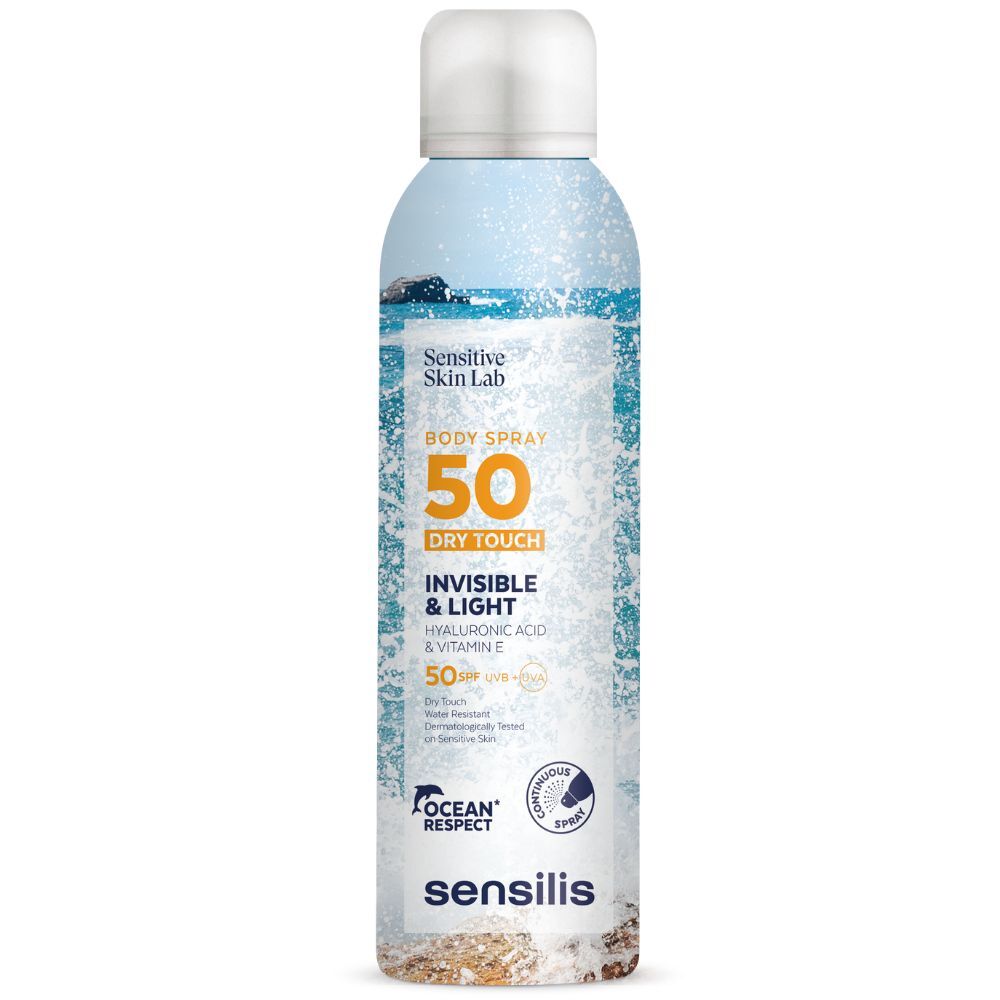 Sensilis Spray corporal 50+ invisible y ligero 200mL