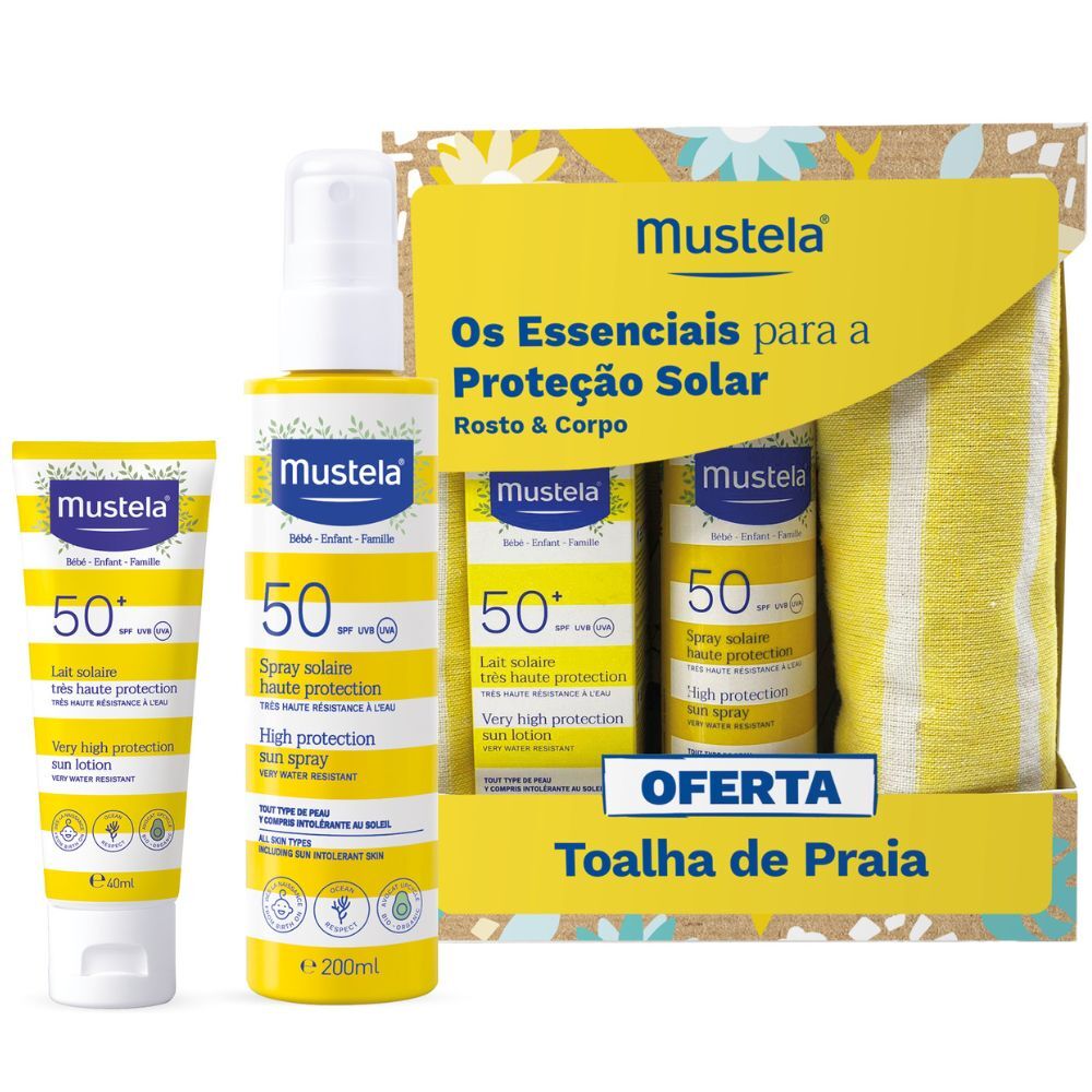 Mustela Spray Solar SPF50+ Cara Y Cuerpo 1&nbsp;un. SPF50+