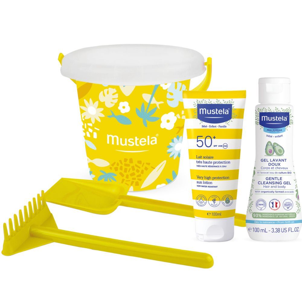 Mustela Loción facial solar de muy alta protección FPS 50 + 1&nbsp;un. SPF50+