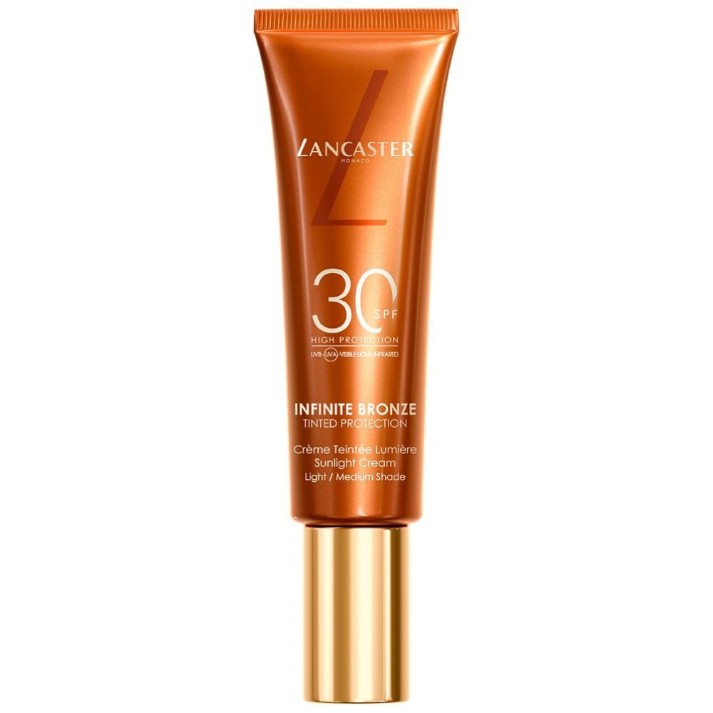 Lancaster Infinite Bronze Crema solar con protección tintada FPS30 50mL Light / Medium Shade SPF30