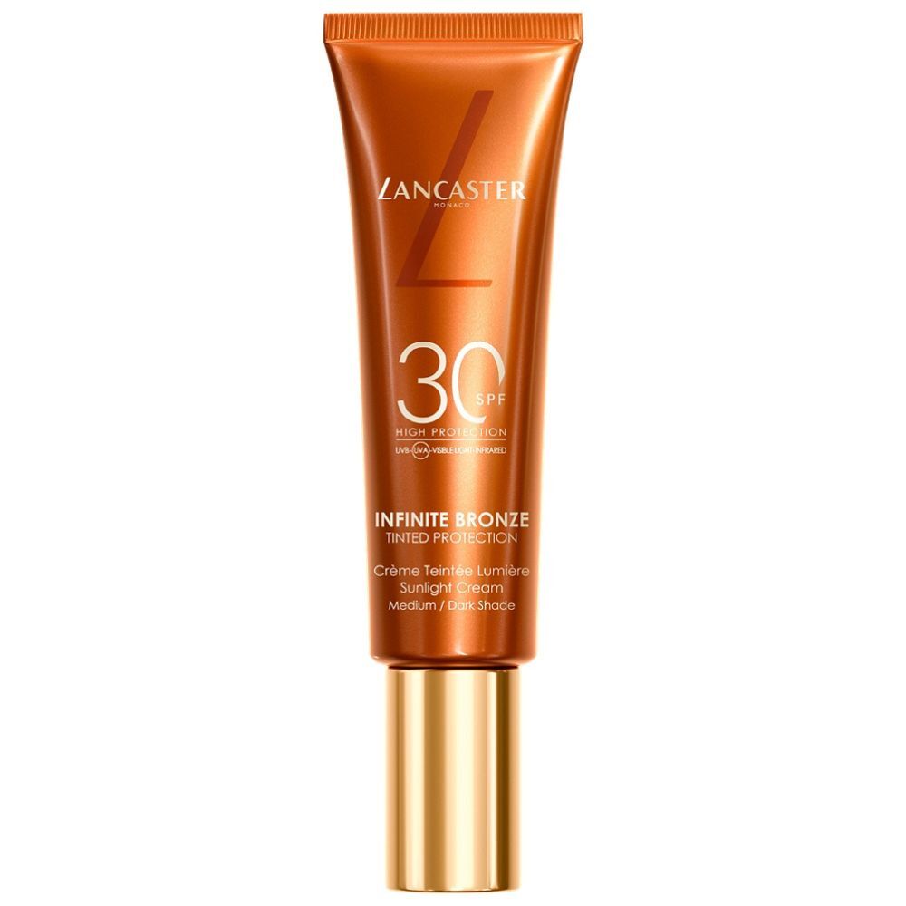 Lancaster Infinite Bronze Crema solar con protección tintada FPS30 50mL Medium / Dark Shade SPF30