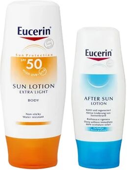 Eucerin ® Sun Lotion Extra Light SPF50+ 400ml + aftersun 150ml REGALO