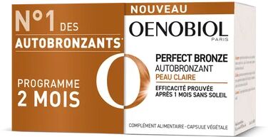 OENOBIOL Perfect Bronze Autobronceador Piel Clara 2x30caps