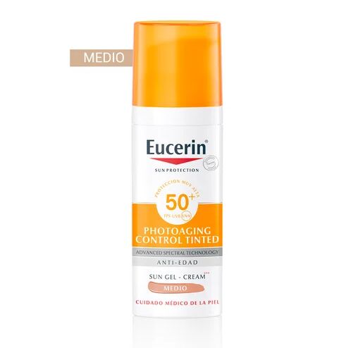 Eucerin Sun Cc Creme Photoaging Control Tinted Medium SPF50+ 50ml