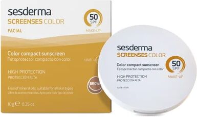 Sesderma Screenses Fotoprotector Compacto con Color SPF50 Brown 10g