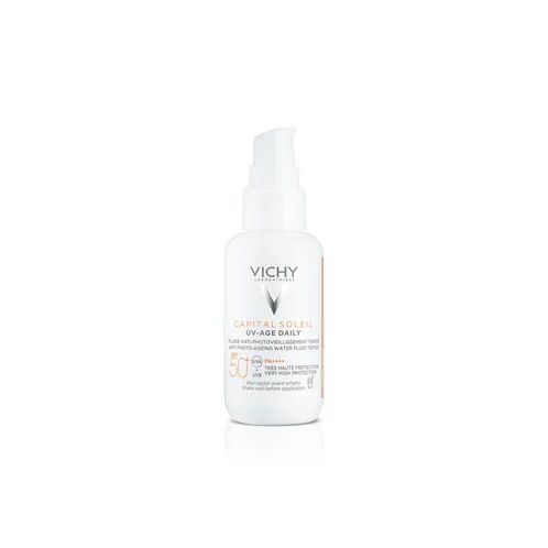 Vichy Capital Soleil UV-Age Daily Water Fluid SPF50+ con Color 40ml