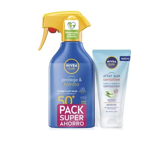 NIVEA Sun Set Protect & Hydrate Spf50 270ml + After Sun 175ml