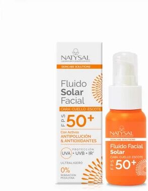 Natysal Fluido Solar Spf50+ Cara Cuello Escote 50ml