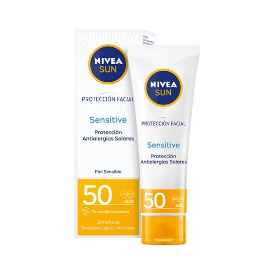 NIVEA Sun Facial spf50 Sensitive 50ml