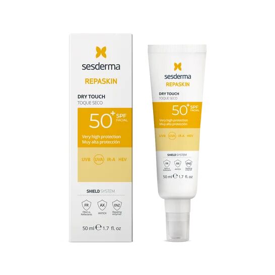 Sesderma Repaskin Fotoprotector Facial Toque Seco SPF50+ 50ml