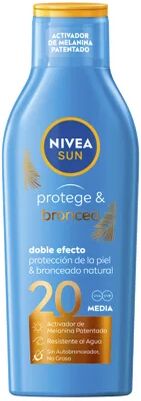 NIVEA Protege & Broncea Leche SPF20 200ml